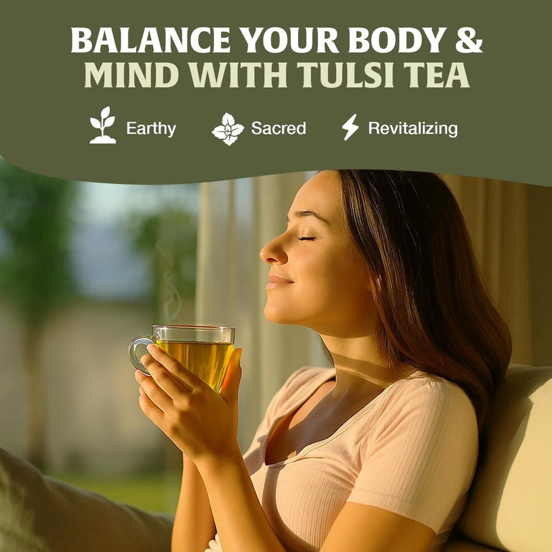 HANDPICK 100% Natural Tulsi Tea Bags - Image 4